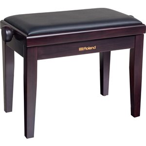 ROLAND - RPB-200RW - Piano Bench with Cushioned Seat w / rosewood finish