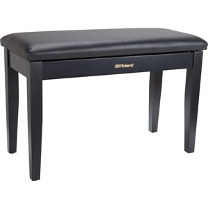 ROLAND - RPB-D100BK - Duet Piano Bench with Storage Compartment - Black