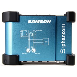 SAMSON - s-phantom - 48-volt phantom power DIRECT BOX
