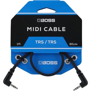 BOSS - BCC-1-3535 - MIDI Cable - TRS-TRS - 1 ft