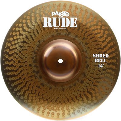 PAISTE - 14" RUDE Shred Bell