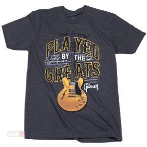 GIBSON - ''Played By The Greats'' T-Shirt Charcoal - Moyen