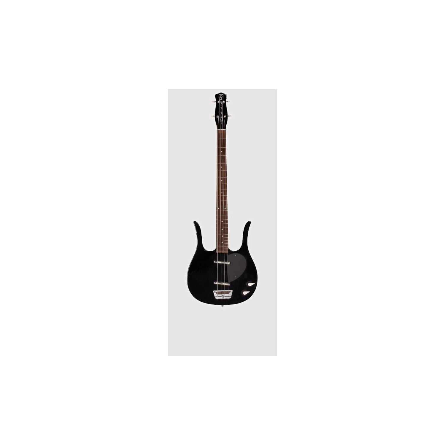 DANELECTRO - 58 Longhorn - Guitare basse électrique - gaucher - Noir