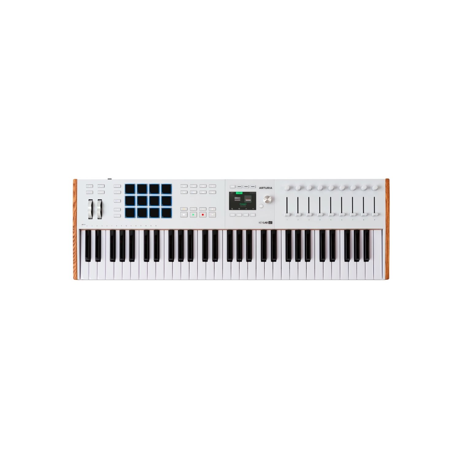 ARTURIA - KEYLAB61MK3WH - Contrôleur MIDI KeyLab Essential 61 mk3 - Blanc