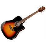 TAKAMINE - GD51CE - BROWN SUNBURST