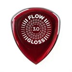 DUNLOP - 550P300 - Flow® Gloss Pick 3.0mm - Pack de 3