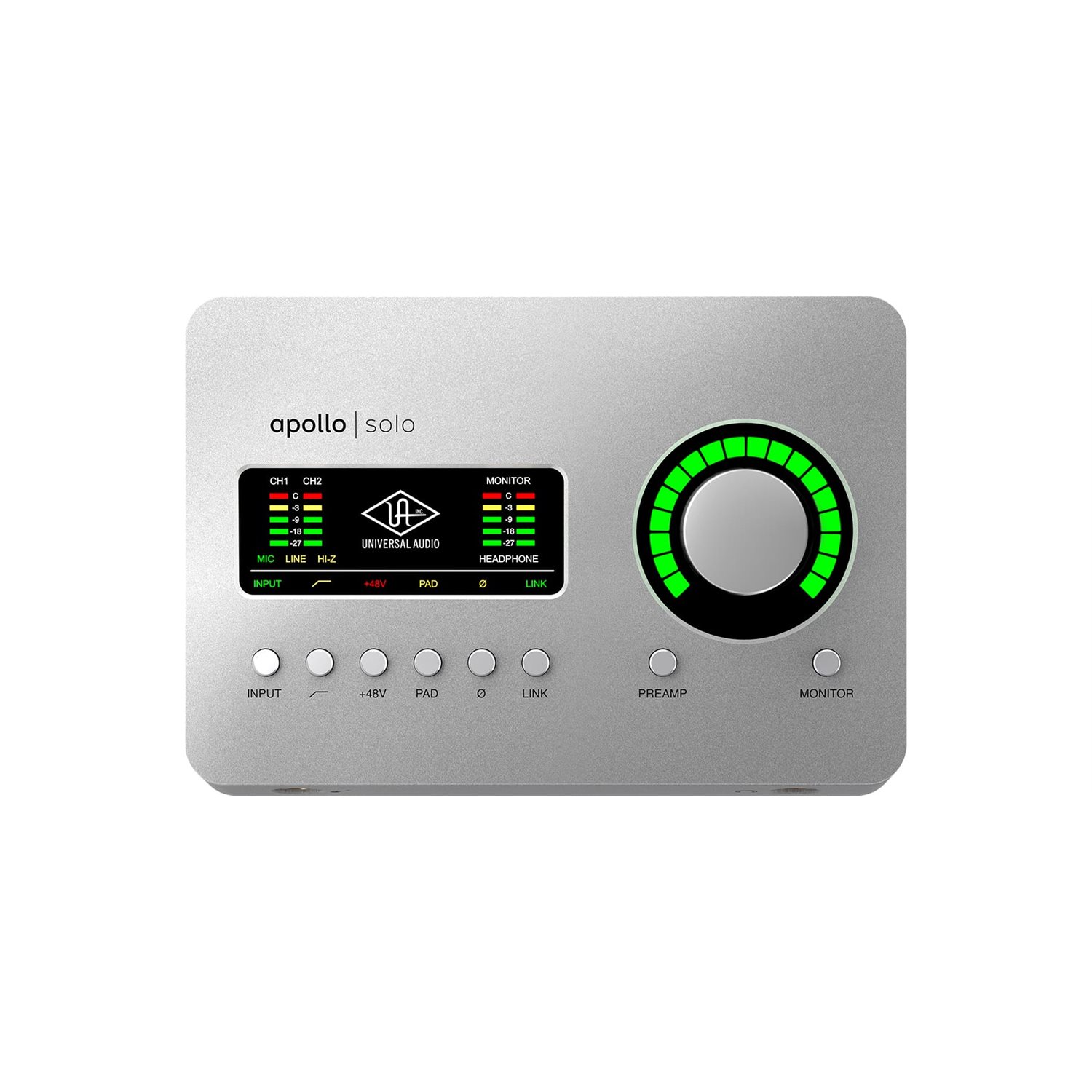 UNIVERSAL AUDIO - Apollo Solo THUNDERBOLT 3 - Audio Interface - Heritage edition