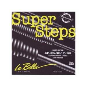 LABELLA - SS45B - Super Steps - cordes de basse électrique - 5 cordes - 45-128 