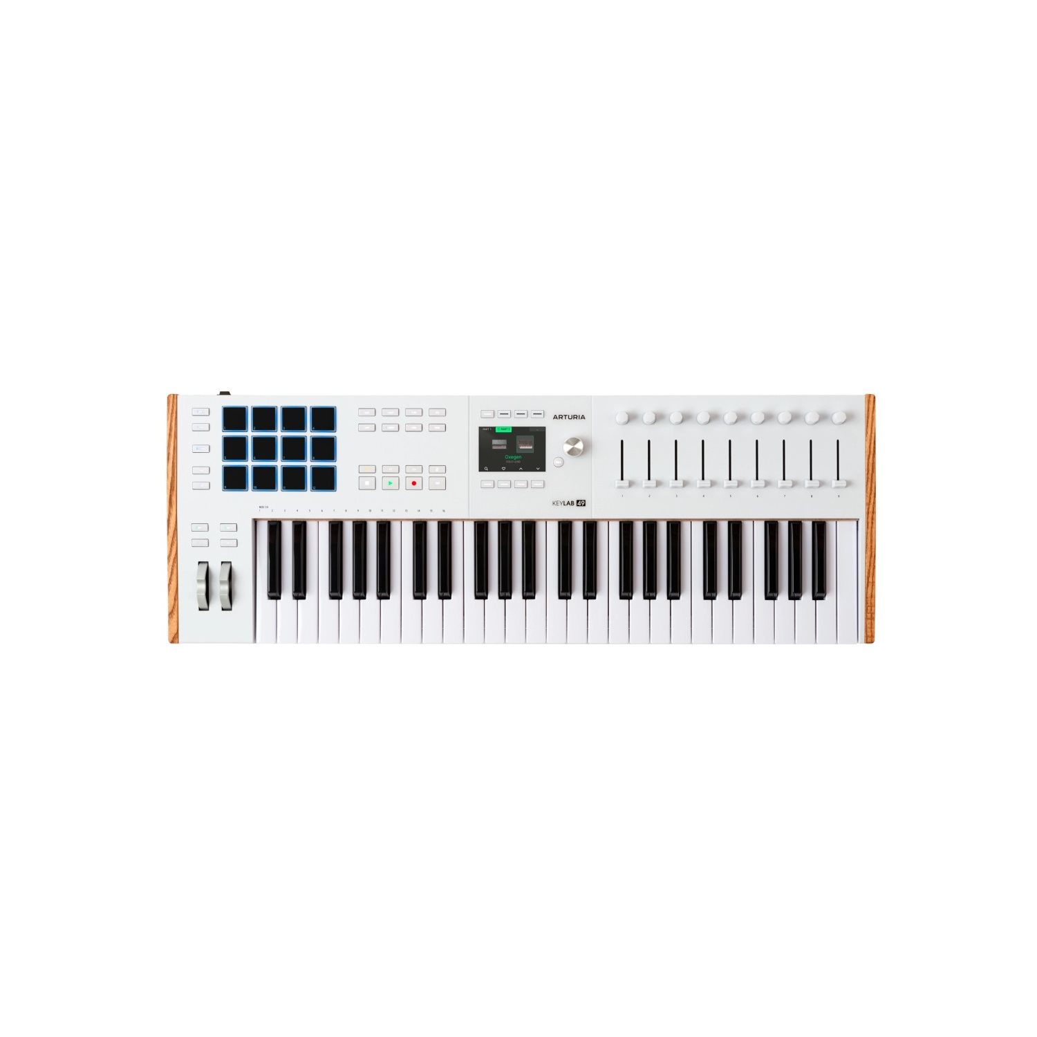 ARTURIA - Clavier contrôleur professionnel 49 touches KeyLab 49 MkIII - Blanc