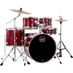 MAPEX - VENUS 5 PIECE ROCK COMPLETE SETUP - CRIMSON RED SPARKLE