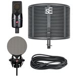 SE ELECTRONICS - se-x1ssb - microphone condensateur x1s / bouclier acoustique rfx - studio bundle