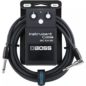 BOSS - BIC-10A-BK - Câble pour instrument - 10 pieds - NOIR