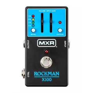 mxr - mx100 - ROCKMAN ANALOG TONE PROCESSOR