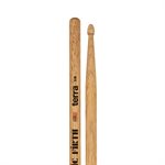 VIC FIRTH - VF-5BT - baguette de batterie AMERICAN CLASSIC® 5BT TERRA - Pointe en bois