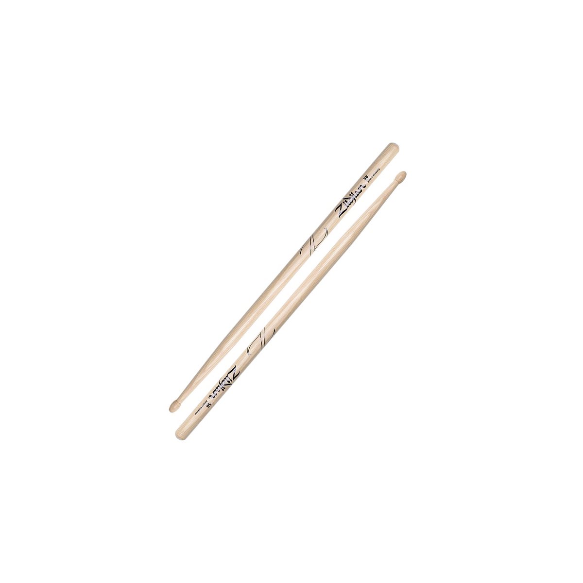 ZILDJIAN - 5B DRUMSTICKS - WOOD TIP