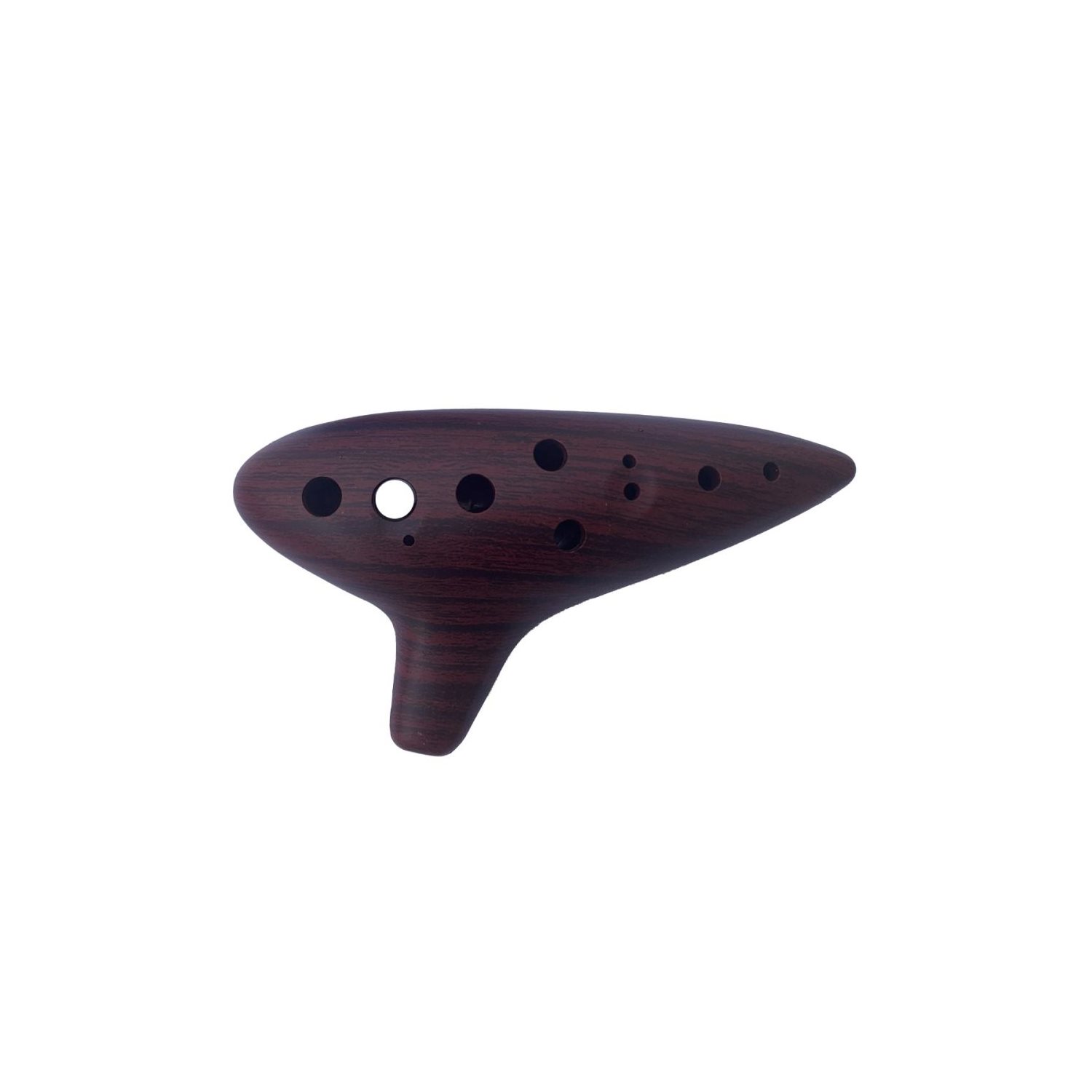 ZEV - PLASTIC OCARINA W / BAG - WOOD