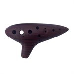 ZEV - PLASTIC OCARINA W / BAG - WOOD